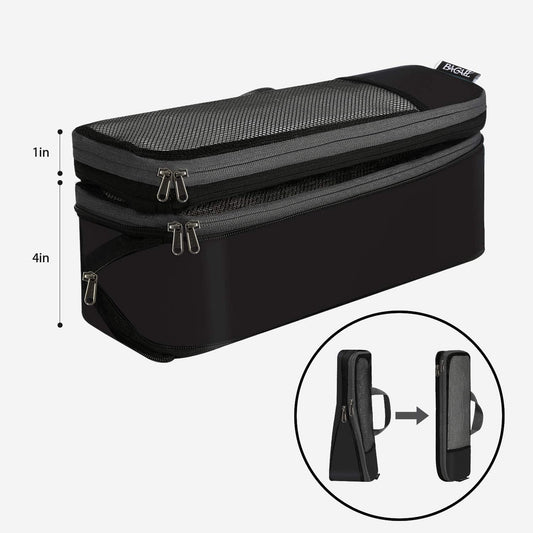 PackSmart Compression Cube Set – Expandable Travel Organizers (6‑Piece)