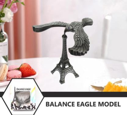 Eiffel Tower with Balancing Eagle
